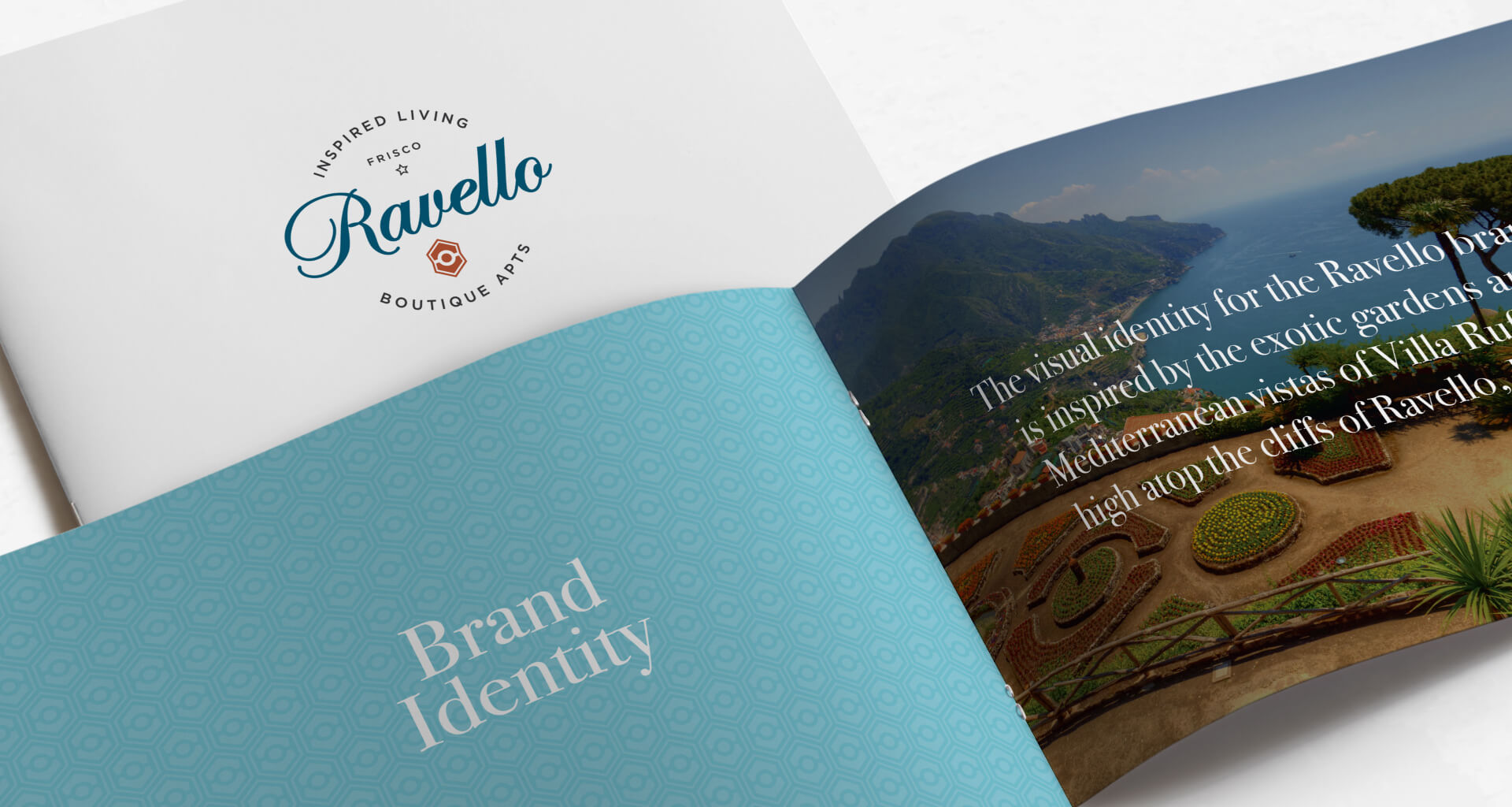 Brand identity guide book designed by Bluestone Creative